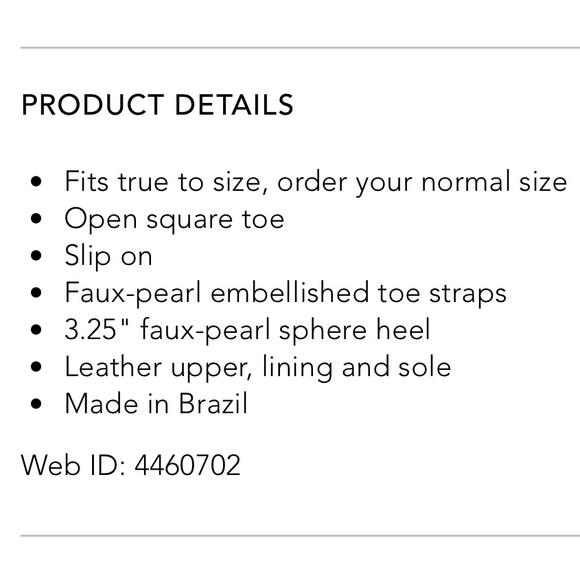 Cult Gaia “Ilona” Pearl-Embellished Sandals size 39.5 / US 9.5 - Picture 9 of 10